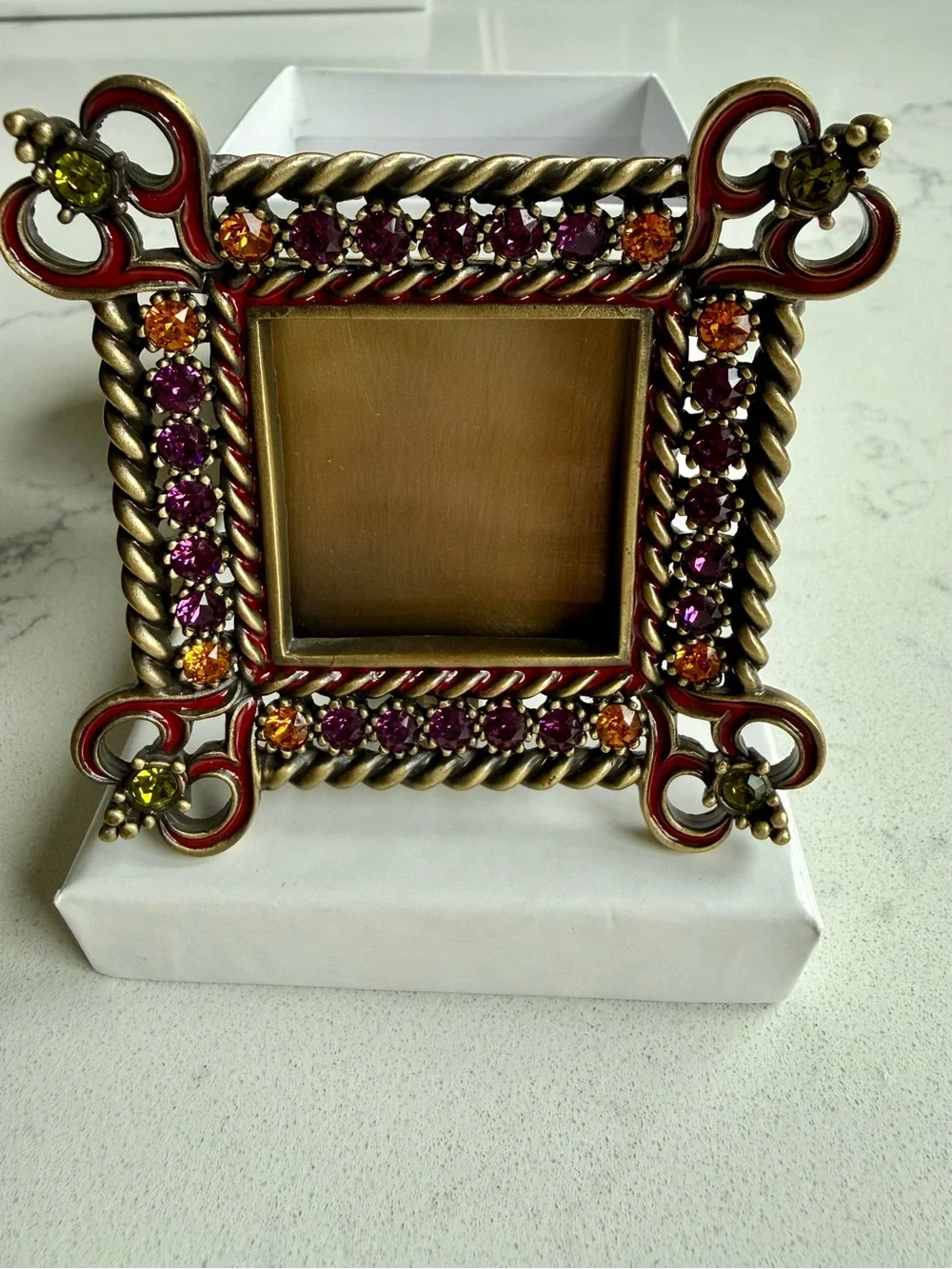 RARE Jay Strongwater 20th Anniversary “Jay’s First Frame” 3×3✨